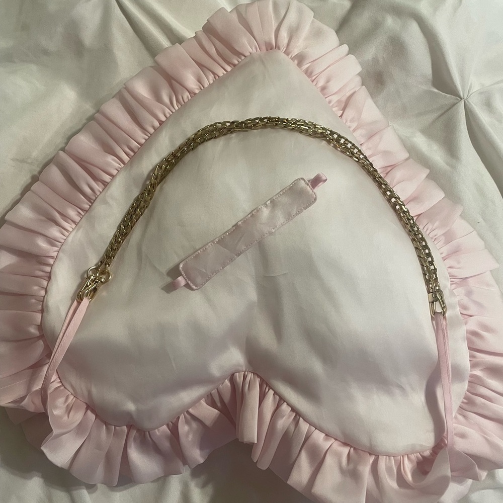 Selkie Light Pink Heart Pillow Bag - Picture 9 of 9